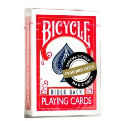 Bicycle Stripper deck - piros/kék kártya