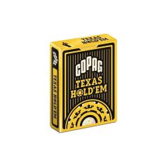   COPAG Texas Hold'em Gold fektete, 2 nagy indexes 100% plasztik póker kártya