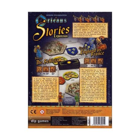 Orléans Stories 3 & 4 társasjáték, angol nyelvű