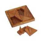 Nagy Elmék - Arkhimédész Tangram Professor Puzzle ördöglakat