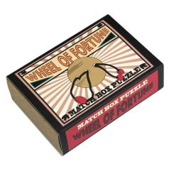 Wheel of Fortune Matchbox Professor Puzzle ördöglakat