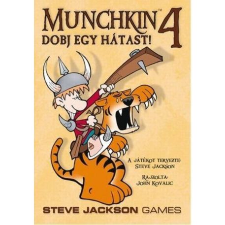 Munchkin 4 társasjáték- Dobj egy hátast!