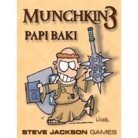 Munchkin 3 társasjáték - Papi Baki kiegészítő