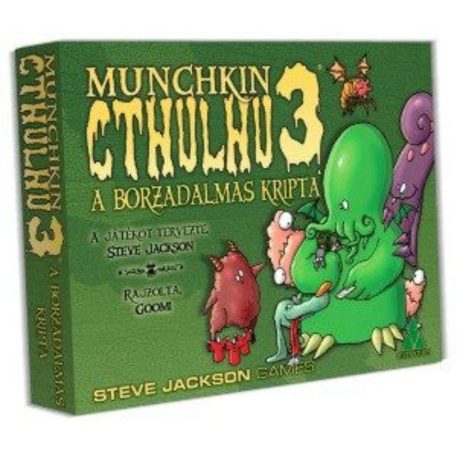 Munchkin Cthulhu 3 A borzadalmas kripta társasjáték