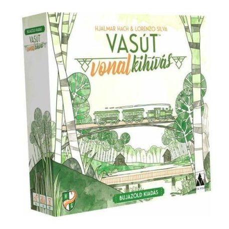 Vasútvonal társasjáték - Bujazöld kiadás