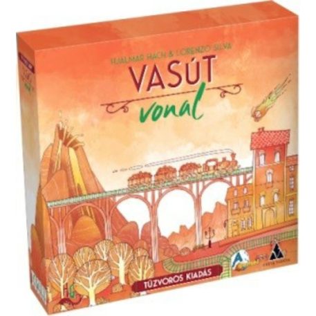 Vasútvonal társasjáték – Tűzvörös kiadás