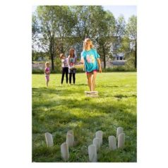 Mölkky fa szabadtéri játék