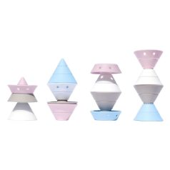 Hix készségfejlesztő játék, pasztell