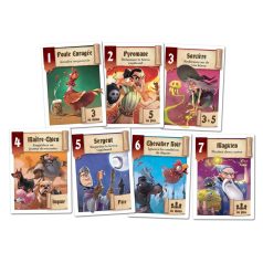 Iello RENT-A-HERO társasjáték, angol nyelvű