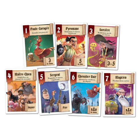 Iello RENT-A-HERO társasjáték, angol nyelvű