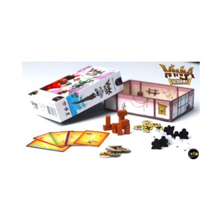 Ninja Academy ügyességi társasjáték, angol nyelvű