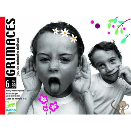 Djeco Grimaces társasjáték