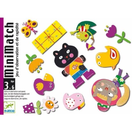 Minimatch memóriafejlesztő kártyajáték - Djeco