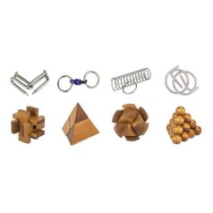 8 részes Great Minds Professor Puzzle ördöglakat szett