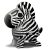 Zebra 3D puzzle - EUGY