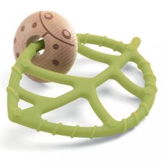   Zöld levél rágóka - Bébi játék - BabyGreeni - Djeco - DJ06128