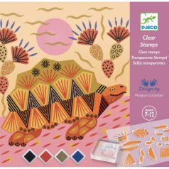   Minták és állatok - Nyomdakészlet - Patterns and animals - Djeco - DJ08966