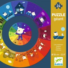   Ovis Mackó színes napja - Óriás Puzzle - The day - DJ07017