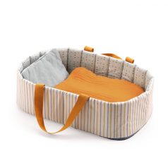   Mózeskosár halvány kékes - Szerepjátékhoz - Bassinet Blue Lines - DJ07845