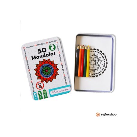 50 Mandala - foglalkoztató kártyák