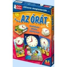Játszva megismerjük - Az órát társasjáték