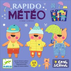   Öltözködj Maci - Emlékezet fejlesztő játék - Rapido Meteo - DJ08527