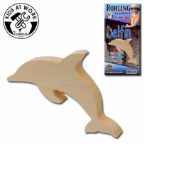 Fafaragás - Delfin figura körbevágva