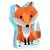 Ginger a róka - Formadobozos puzzle 24 db - Ginger, little fox - DJ07285