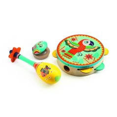   Állatos színes hangszerkészlet - Set of 3 instruments - Djeco