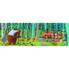   Az erdei csoportkép, 100 db-os puzzle - Forest Friends - 100 pcs - Djeco