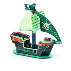   A rettenhetetlen kalóz hajó 3D - Arty Toys - Pirate boat 3D - Djeco