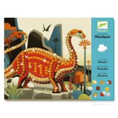 Dinók csillogó mozaik kép készítés - Dinosaurs - Djeco