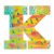 K - Pávás betű - K - Peacock letter - Djeco