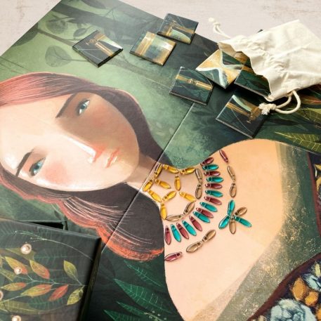 Marbushka: Az elveszett nyakék társasjáték (magyar szabállyal)