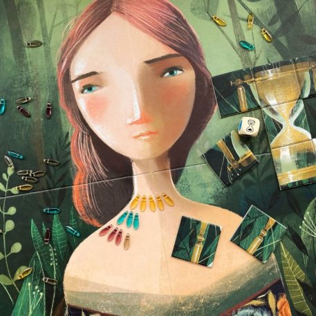 Marbushka: Az elveszett nyakék társasjáték (magyar szabállyal)