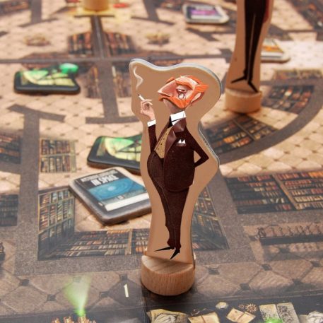 Marbushka: A titokzatos könyvtár társasjáték (magyar szabállyal)