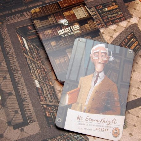 Marbushka: A titokzatos könyvtár társasjáték (magyar szabállyal)