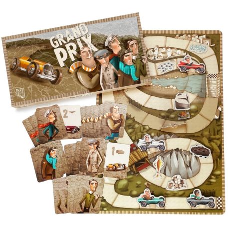 Marbushka: Grand Prix társasjáték (magyar szabállyal)