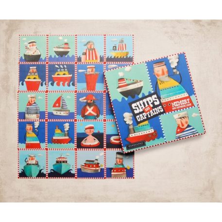 Marbushka: Hajók és kapitányok társasjáték (magyar szabállyal)