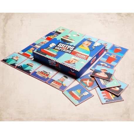 Marbushka: Hajók és kapitányok társasjáték (magyar szabállyal)