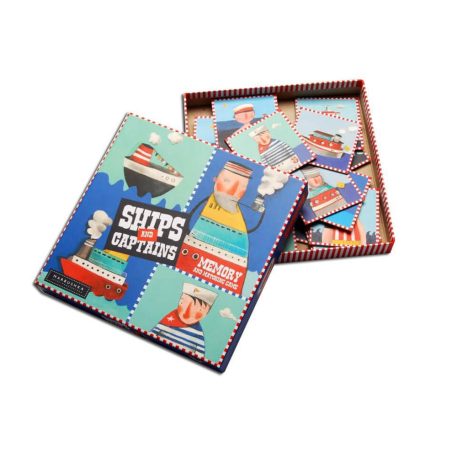 Marbushka: Hajók és kapitányok társasjáték (magyar szabállyal)