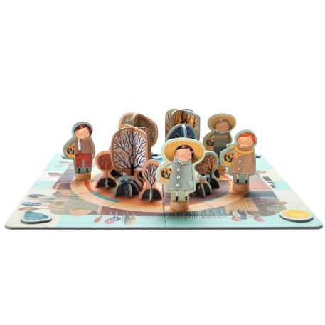 Marbushka: A kertben társasjáték (magyar szabállyal)