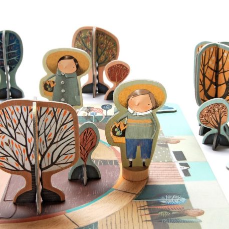 Marbushka: A kertben társasjáték (magyar szabállyal)