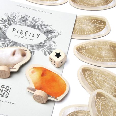 Marbushka: Piggily társasjáték (magyar szabállyal)