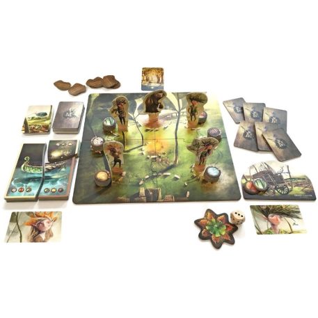 Marbushka: A levelek alatt társasjáték (magyar szabállyal)