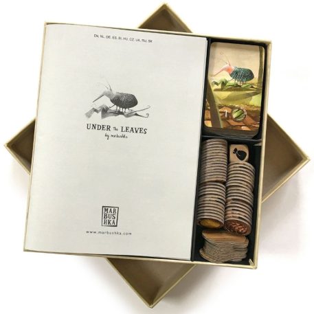 Marbushka: A levelek alatt társasjáték (magyar szabállyal)