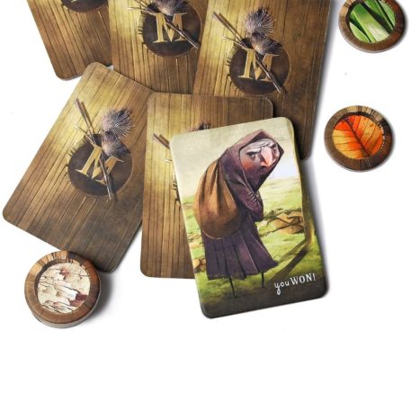 Marbushka: A levelek alatt társasjáték (magyar szabállyal)