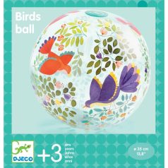 Madárkás strandlabda - Utazó labda - Birds ball - DJ00171