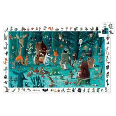   Erdei zenekar megfigyelő puzzle 35 darabos - The orchestr - Djeco - DJ07588