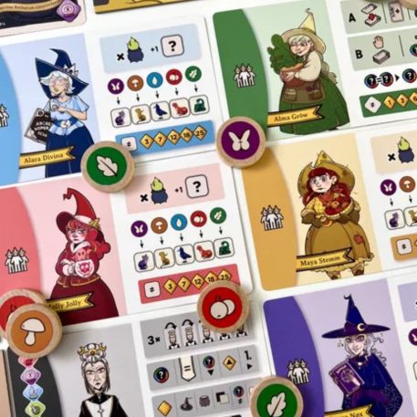 Witchdom idegen nyelvű társasjáték